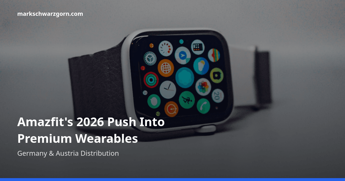 Amazfit's 2026 Push Into Premium Wearables