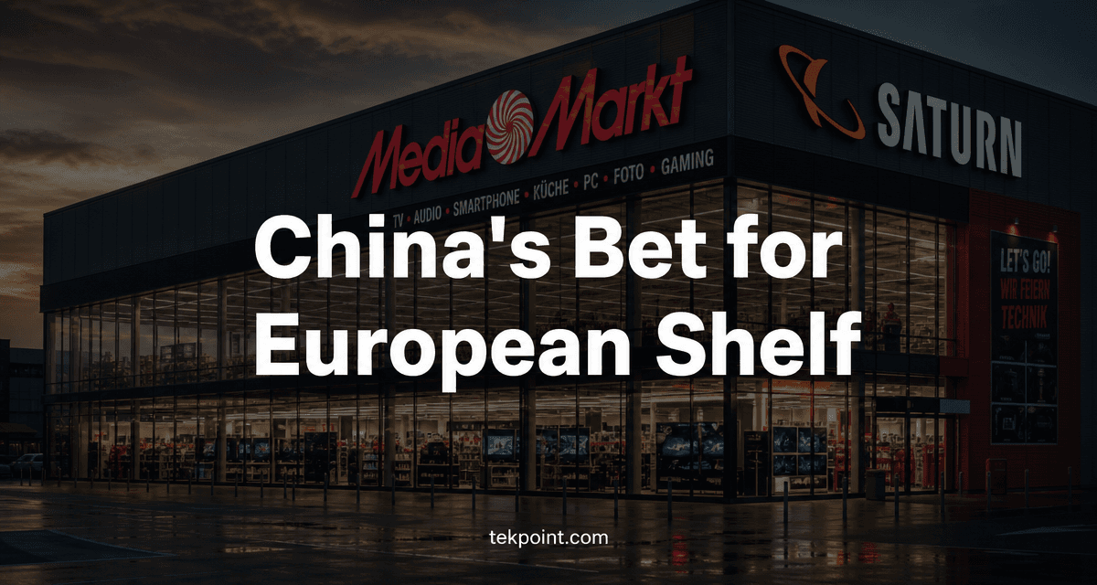 China's Bet for European Shelf