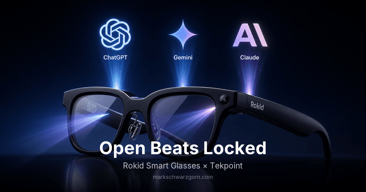 Open Beats Locked: Why Rokid's AI Glasses Strategy Matters